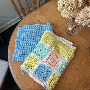 Colorful Crochet Baby Blankets